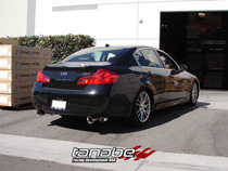 07-08 G35 Sedan, 09-10 G37 Sedan Revel Medallion Touring-S Exhaust System -- Dual Muffler/Axle Back