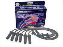 95-02 Dodge Avenger 2.5L, 2.7, 3.0 6 Cylinder Taylor Spiro-Pro Spark Plug Wires - 8mm Custom 6 Cyl Black