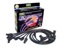 2008 Dodge Dakota 4.7L 8 Cylinder, 2008 Jeep Commander 4.7L 8 Cylinder Taylor Spiro-Pro Spark Plug Wires - 8mm Custom 8 Cyl Black