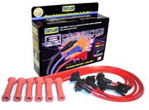 01-08 Ford Ranger 2.3L (D) 4 Cylinder, 01-08 Mazda Tribute 2.3L 4 Cylinder, 03-05 Mazda 3 2.3L 4 Cylinder, 03-05 Mazda 6 2.3L 4 Cylinder Taylor Spiro-Pro Spark Plug Wires - 8mm Custom 4 Cyl Red