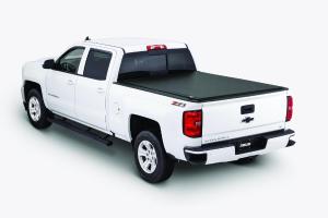 07-13 Chevrolet Silverado 8' Bed (without utility track system), 07-13 GMC Sierra 8' Bed (without utility track system) Tonno Pro LoRoll Rollup Tonneau Cover