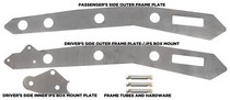 95.5-04 Toyota Tacoma Trail Gear Tacoma Frame Plate/IFS Box Mount Kit