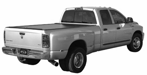 04-06 Chevrolet Silverado Crew Cab 5½ ft. Bed Truck Covers USA Retractable Tonneau Covers - American Roll