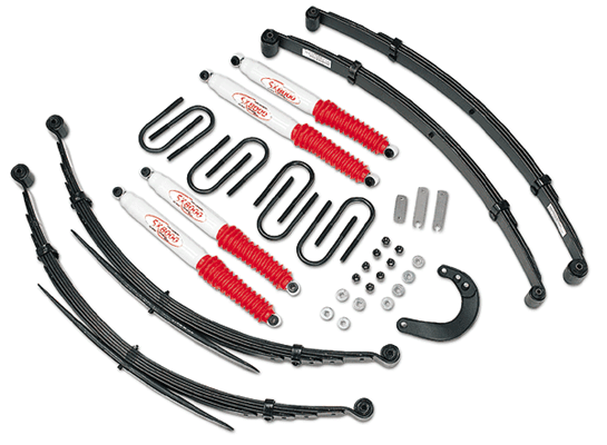 69-72 Blazer Base, 69-72 Gmc K25/K2500 Pickup Base Tuff Country Lift Kit - (6 in.) (Includes U-Bolts, Transfer Case Drop Kit, Sway Bar Drop Kit, Brake Line Extension Kit, Hardware Bag)