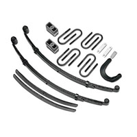 73-86 K10 Pickup Base, 73-86 K Pickup Base, 73-86 K Suburban Base, 87 Gmc V1500 Pickup Base Tuff Country Lift Kit - (6 in.) (Includes U-Bolts, 4 in. Block Kit, 2 in. Add-A-Leaf, Transfer Case Drop Kit, Sway Bar Drop Kit, Brake Line Extension Kit, Hardware Bag)