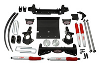 01-03 Suburban 1500 Base, 01-03 Tahoe Base, 02-03 Avalanche 1500 Base Tuff Country Lift Kit - (4 in.) (Includes Cross Members, 4in Skid Plate, Differential Relocation Bracket, Shock Relocation Bracket, Torsion Bar Shims, Track Bar Relocation Bracket, Coil Spring Spacers, Sway Bar Links, Axle Spacers, Knuckles)