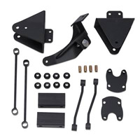 00-04 Ford F-250 Super Duty Pickup Base, 00-04 Ford F-350 Super Duty Pickup Base Tuff Country Lift Kit - (3 in.) (Includes Front And Rear Relocation Bracket, Bump Stop Spacers, Front Sway Bar End links, Track Bar Bracket Upper Driver Side, Hardware Bag, Poly Bag)