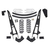 81-96 Ford Bronco Base, 81-96 Ford F-150 Pickup Base,  Super Cab, 84-90 Ford Bronco Ii Base Tuff Country Lift Kit - (4 in.) (Includes Extended Radius Arm, Extended Radius Arm Drop Bracket, Axle Pivot Bracket, Sway Bar Drop Bracket, Axle Pivot Support Bracket, Hardware Bag, Brake Line Extension)