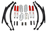 78-93 Dodge Ramcharger Base Tuff Country Lift Kit - (6 in.) (Includes U-Bolts, Brake Line Extension Kit, 4 Degree Shims, Center Pins, Sway Bar Drop Kit, Transfer Case Drop Kit)