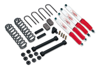 87-01 Jeep Cherokee (Xj) Base,  Briarwood,  Chief,  Classic,  Country,  Laredo,  Limited,  Pioneer,  Se,  Sport Tuff Country Lift Kit - (3.5 in.) (Includes Coil Spring, Control Arm, Transfer Case Drop Bar, Track Bar Bracket, 3 in. Blocks, U-Bolts, Hardware)