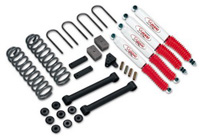 87-01 Jeep Cherokee (Xj) Base,  Briarwood,  Chief,  Classic,  Country,  Laredo,  Limited,  Pioneer,  Se,  Sport Tuff Country Lift Kit - (3.5 in.) (Includes Coil Springs, EZ-Flex Control Arm, Transfer Case Drop Bar, Track Bar Bracket, 3 in. Blocks, U-Bolts)