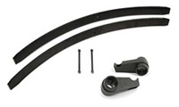 06-07 Hummer H3 Base,  X Tuff Country Leaf Springs - Add-A-Leaf (2 in.) (Rear) (Includes Center Pins) (Pair)