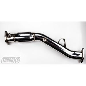 2002-2005 Subaru WRX, 2004-2007 Subaru WRX STI, 2004-2008 Subaru Forester XT, 2006-2007 Subaru WRX TurboXS™ High Flow Catalytic Converter Pipe (v2)