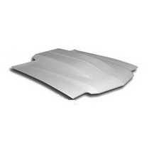 70-72 Chevrolet Chevelle US Body Source Fiberglass Hood - Race Weight, Cowl Induction 4