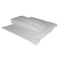 67-69 Dodge Dart US Body Source Fiberglass Hood - Heavy Duty, Torquer Cowl 5.5