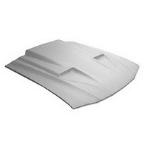 94-98 Ford Mustang US Body Source Fiberglass Hood - Race Weight, Mach-I Dominator 3