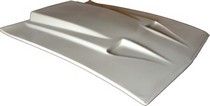 71-73 Ford Mustang US Body Source Fiberglass Hood - Heavy Duty, Mach-I Dominator