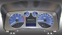 06-08 Hummer H3 US Speedo Gauge Faces - Daytona GA (Blue)