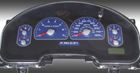 07-08 Ford F150 XLT US Speedo Gauge Faces - Daytona GA (Blue)