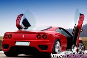 Ferrari F430 2004-2009 Vertical Doors Inc Bolt-On Lambo Door Kit