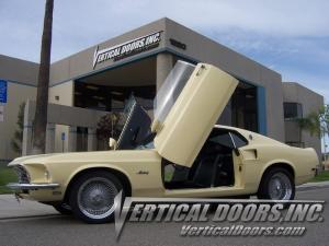 69-70 Ford Mustang Vertical Doors Inc Lambo Doors - Direct Bolt On Kit