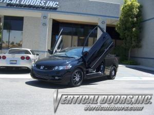 06-07 Honda Civic 2DR Vertical Doors, Inc. Vertical Doors - Direct Bolt-On