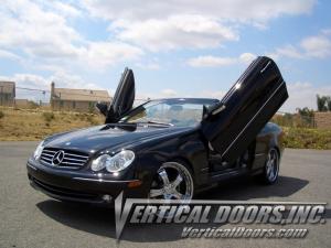 03-07 Mercedes CLK Vertical Doors, Inc. Vertical Doors - Direct Bolt-On
