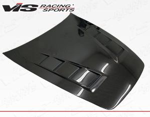 2000-2009 Honda S2000 2dr VIS Carbon Fiber Hood - Terminator Style