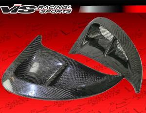 00-05 Toyota MRS 2dr VIS Racing Scoops - V Spec Side Scoop (Carbon Fiber)