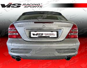 01-07 Mercedes C- Class W203 4dr VIS Racing Paintable Wings - Laser Spoiler