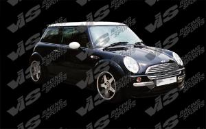 02-06 Mini Cooper S 2dr VIS Racing Fiberglass Fenders - Euro Tech (Front)