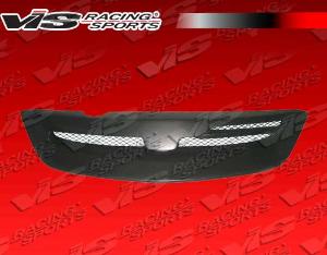 02-03 Honda Civic HB VIS Racing Type R Front Grille (Fiberglass)