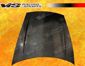 2002-2010 Porsche Cayenne 4dr VIS Carbon Fiber Hood - Turbo Style