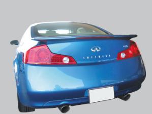 03-07 Infiniti G35 2dr VIS Racing Paintable Wings - OEM Spoiler