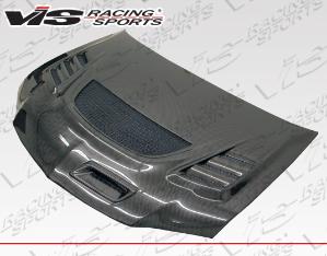 2003-2005 Mitsubishi EVO 8 4dr VIS Carbon Fiber Hood - G Speed Style