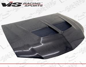 2003-2005 Mitsubishi EVO 8 4dr VIS Carbon Fiber Hood - VRS  Style