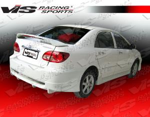 03-08 Toyota Corolla 4dr VIS Racing Icon Spoiler