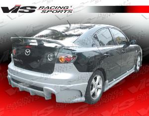 04-09 Mazda 3 4dr VIS Racing Paintable Wings - Laser Spoiler