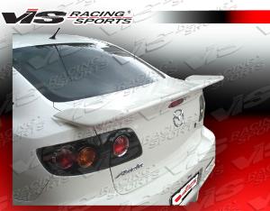 04-09 Mazda 3 4dr VIS Racing Paintable Wings - Wings Spoiler