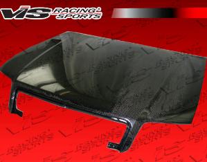 2005-2008 AUDI S4 4dr VIS Carbon Fiber Hood - OEM Style