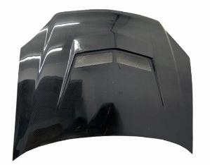 2005-2010 Chevrolet Cobalt 2dr/4dr VIS Carbon Fiber Hood - Invader 2 Style