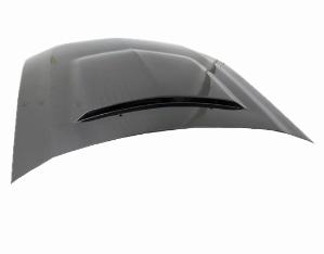 2005-2009 Ford MUSTANG 2dr VIS Carbon Fiber Hood - Invader Style