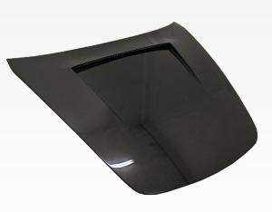 2005-2011 Porsche 997 2dr VIS Carbon Fiber Hood - GTO Style - Black