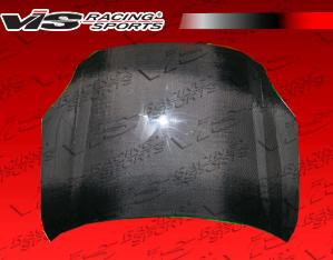 2006-2009 Ford Fusion 4dr VIS Carbon Fiber Hood - OEM Style