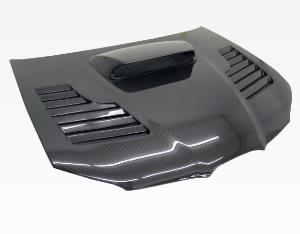 2006-2007 Subaru WRX 4dr VIS Carbon Fiber Hood - Tracer Style