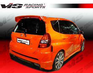 07-08 Honda Fit 4dr VIS Racing Techno R WB Body Kit - Spoiler