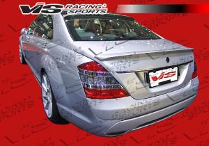 07-09 Mercedes S-Class W221 4dr VIS Racing Laser Spoiler