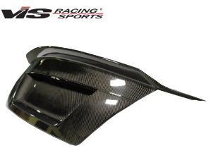 2008-2012 Mercedes C-Class 4dr VIS Carbon Fiber Trunk - Demon Style