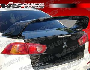 2008-2012 Mitsubishi EVO 10 4dr VIS Carbon Fiber Trunk - OEM Style