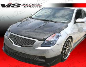 2008-2009 Nissan Altima 2dr VIS Carbon Fiber Hood - Terminator Style